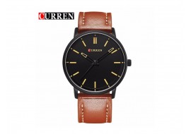 Ceas Curren Slim barbatesc, Elegant, Black - M8233NM